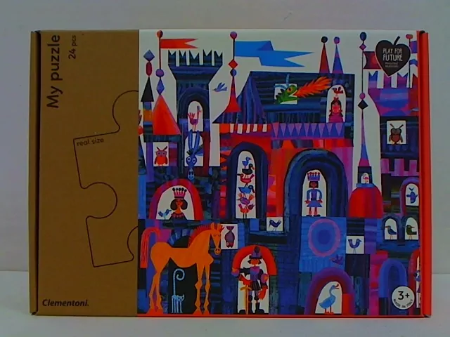 Clementoni. Moje Puzzle. Zamek - tantis.pl