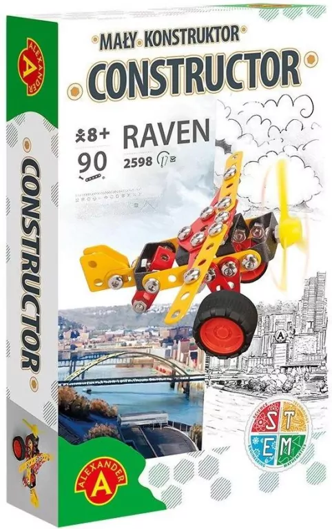 Mały Konstruktor - Raven 8+ - tantis.pl