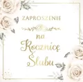 Zaproszenie Rocznica Ślubu (10szt) - tantis.pl