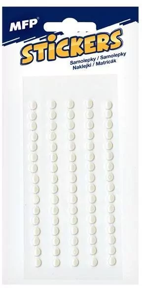 Naklejki perły 5mm 1101PE - tantis.pl