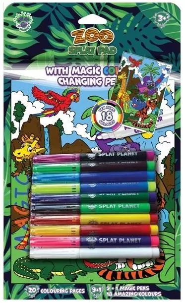 Książeczka z magicznymi mazakami Safari - tantis.pl