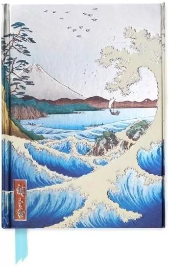 Notatnik A5 linia TW Morze w Satta Utagawa Hiroshi - tantis.pl