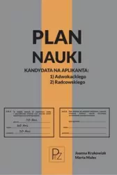Plan nauki kandydata na aplikanta adwokackiego / radcowskiego