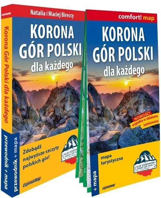 Korona Gór Polski 3w1. Comfort! map - tantis.pl