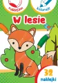 W lesie. Naklejam i koloruję - tantis.pl
