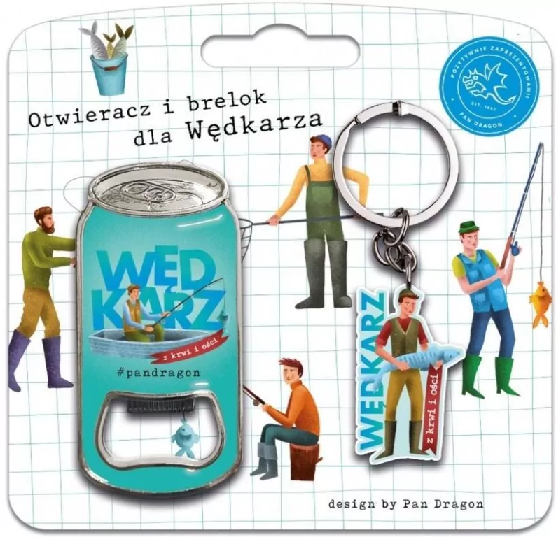 Zestaw brelok + otwieracz dla wędkarza - tantis.pl