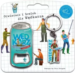 Zestaw brelok + otwieracz dla wędkarza