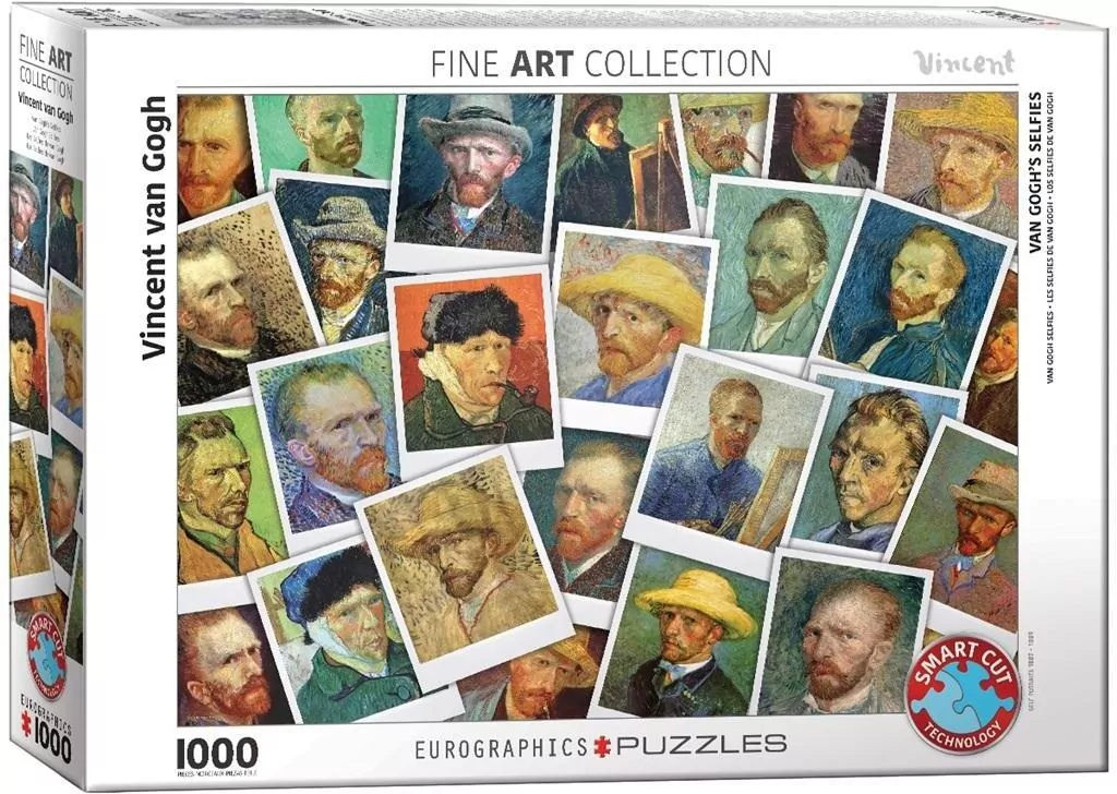 Puzzle 1000 Van Gogh Selfies 6000-5308 - tantis.pl