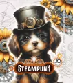 Kolorowanka 160x160 Steampunk Pies - tantis.pl