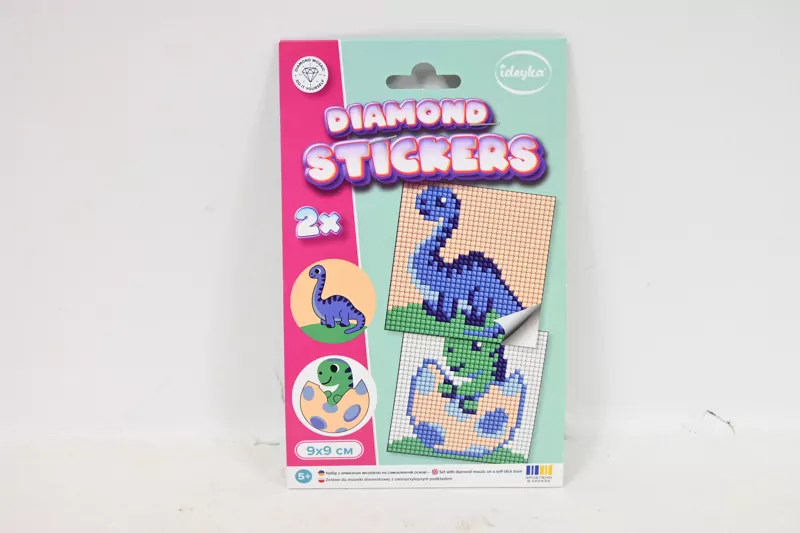 Diamentowa mozaika naklejka Kids - Dinozaur 2 - tantis.pl