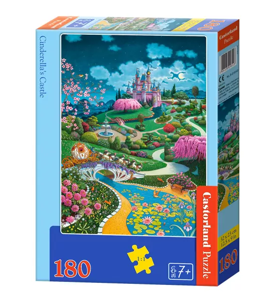 Puzzle 180 Cinderella's Castle CASTOR - tantis.pl