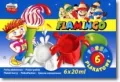 Farby plakatowe. Flamingo. 6 kolorów - tantis.pl
