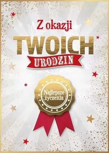 Karnet Urodziny - tantis.pl