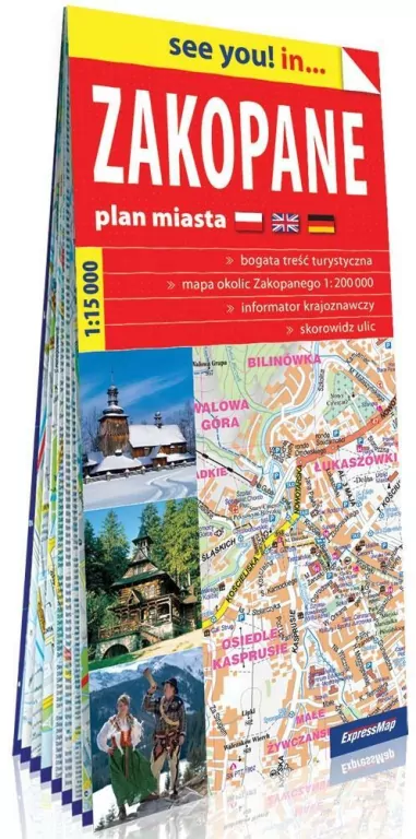 See you! in...Zakopane. Plan miasta 1:15 000 - tantis.pl