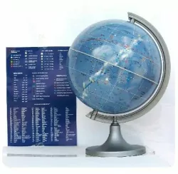 Globus nieba z objaśnieniem