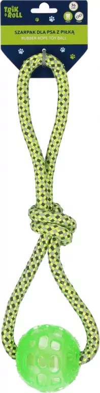 Szarpak dla Psa z piłką 36cm - tantis.pl