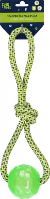 Szarpak dla Psa z piłką 36cm