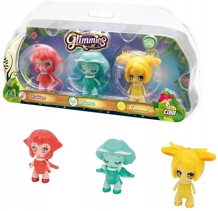 Glimmies 3 Figurki, różne rodzaje - tantis.pl
