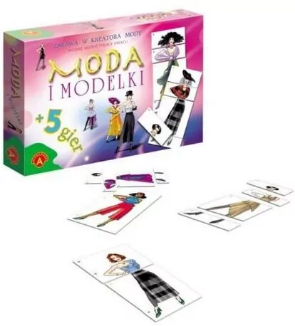 Moda i modelki. Zabawa w kreatora mody - tantis.pl