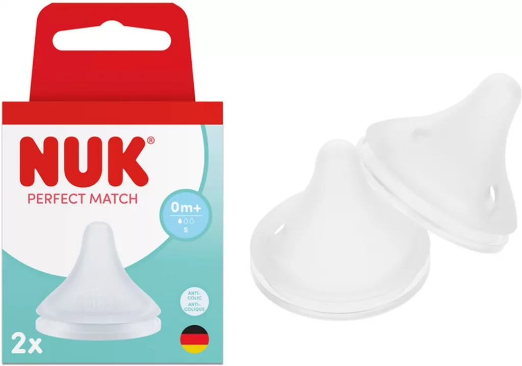 NUK. Smoczki do butelki. 2 sztuki. Rozmiar S - tantis.pl