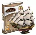 Puzzle 3D. Żaglowiec. HMS Victory - tantis.pl