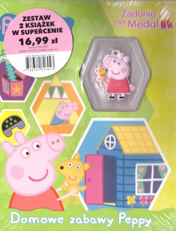 Zestaw 2 książeczek: Świnka Peppa - tantis.pl