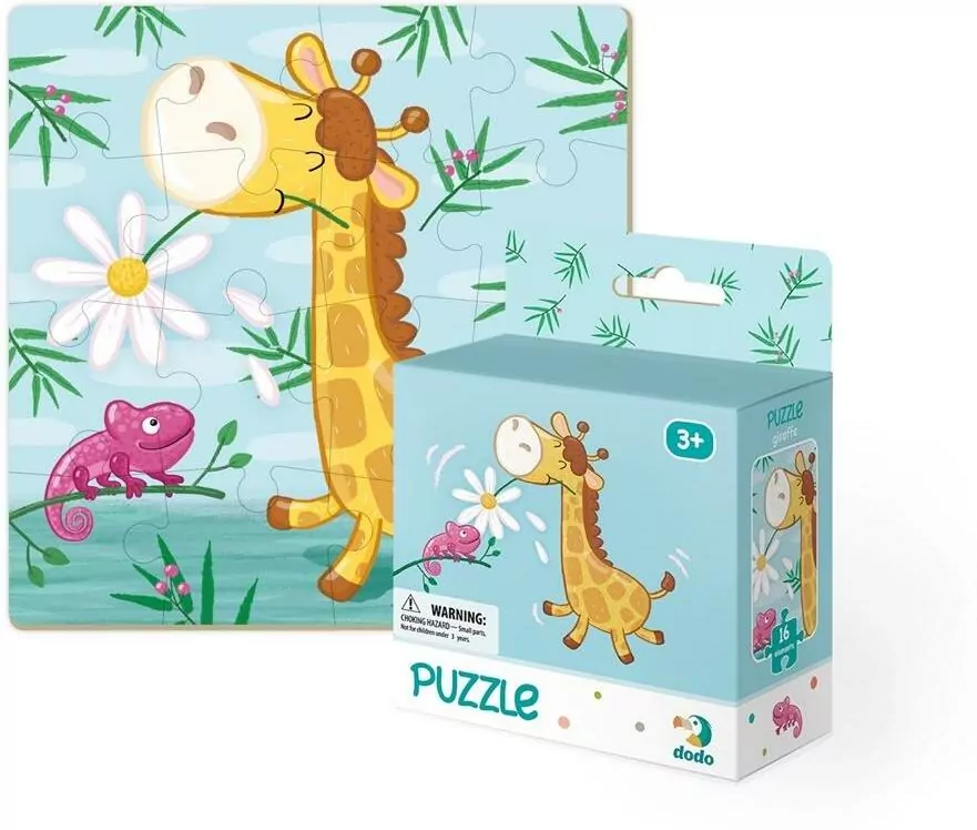DODO. Żyrafa Puzzle 16 - tantis.pl