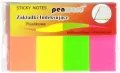 Zakładki indeksujące 20x50mm plastikowe - tantis.pl