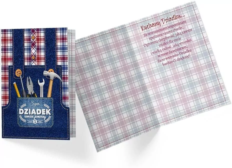 Karnet B6 Dziadek - tantis.pl