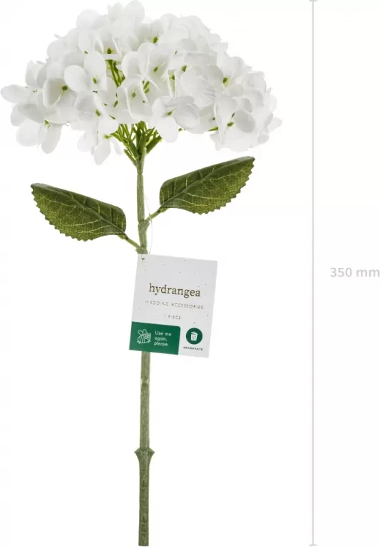 Hortensja biała 35cm - tantis.pl