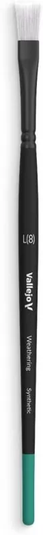 Vallejo: B09003 - Weathering - Flat Brush - Synthetic L - tantis.pl