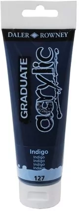 Farba akrylowa Graduate Acrylic 120ml - indigo - tantis.pl