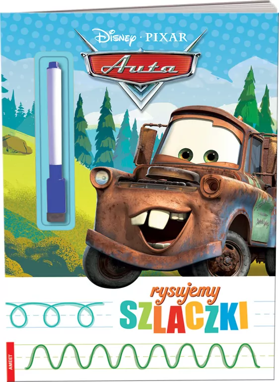 Disney. Auta. Rysujemy Szlaczki - tantis.pl