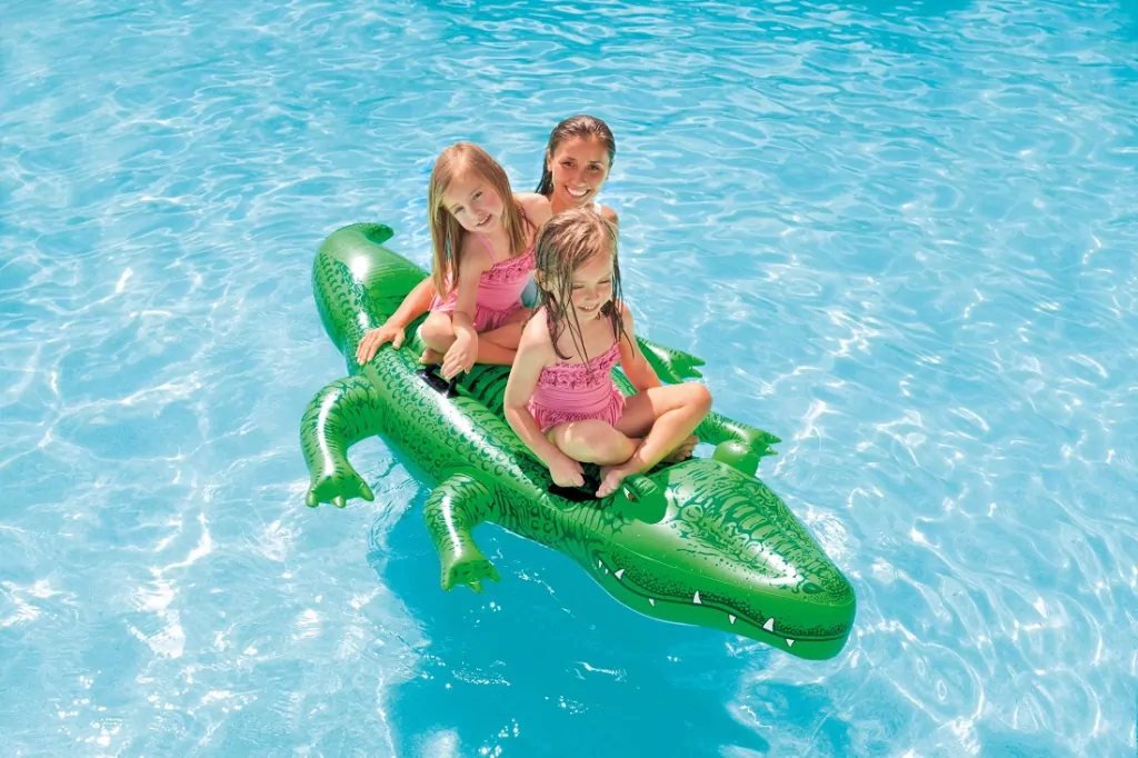 Zabawka do pływania Aligator 203x114cm - tantis.pl