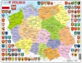Układanka. Mapa polityczna Polski - tantis.pl