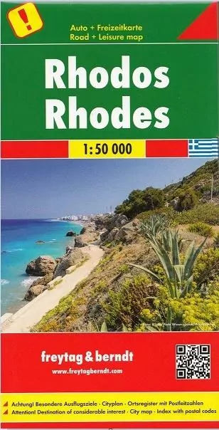 Mapa samochodowa - Rodos 1:50 000 - tantis.pl