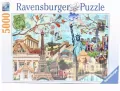 Puzzle 5000. Duże miasto - tantis.pl