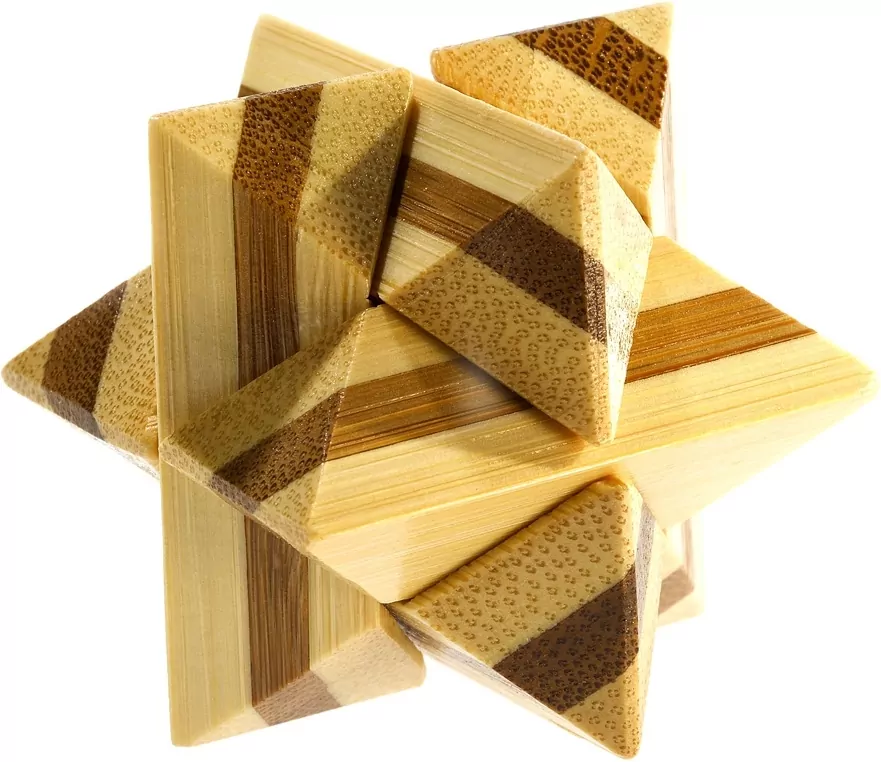 Łamigłówka 3D Bamboo Superstar poziom 2/4 - tantis.pl