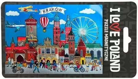 Magnes puzzle Kraków ILP-MAG-PUZZ-KRA-03 - tantis.pl