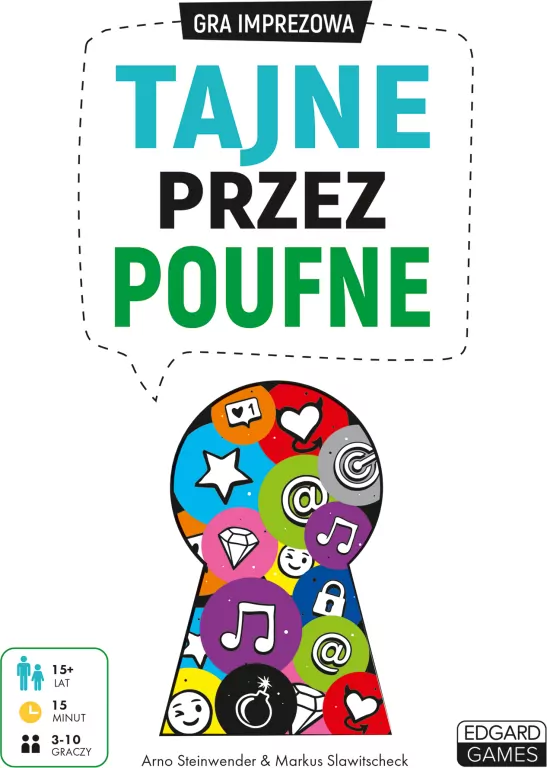Tajne przez poufne. Gra imprezowa - tantis.pl