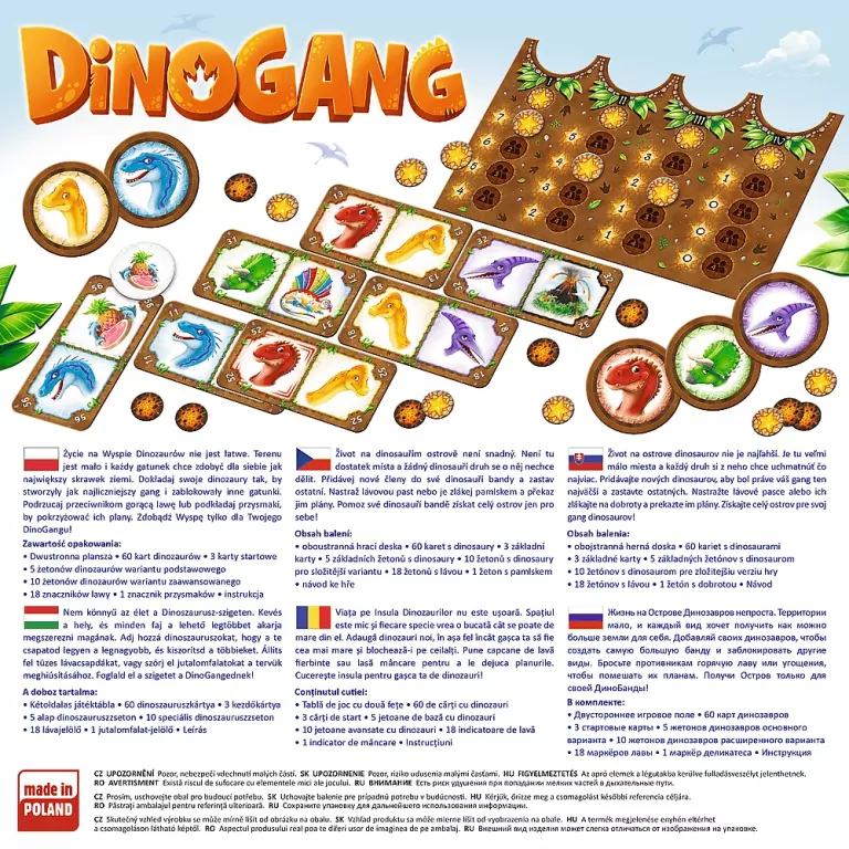 Trefl. Gra Dinogang - tantis.pl