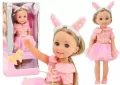 Lalka w różowej sukience 38cm - tantis.pl