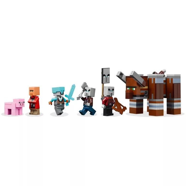 LEGO® Minecraft. Kryjówka rozbójników i dewastatorów 21278 - tantis.pl