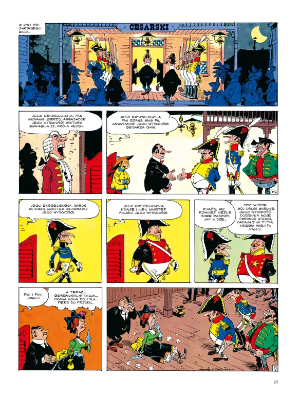 Cesarz Smith. Lucky Luke. Tom 45 - tantis.pl