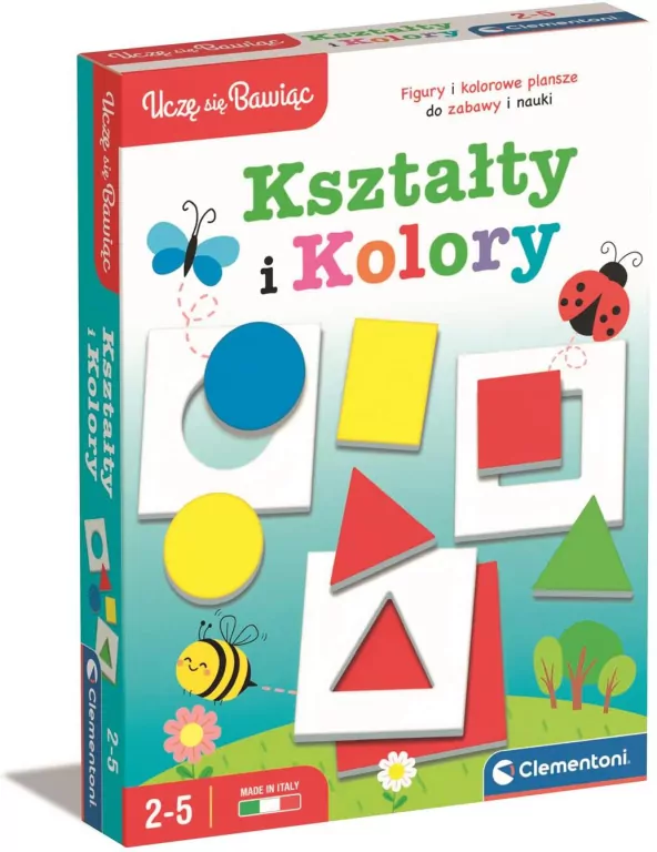 Uczę się bawiąc. Kształty i kolory - tantis.pl