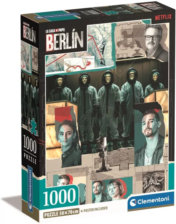 Puzzle 1000 Compact Netflix Berlin - tantis.pl