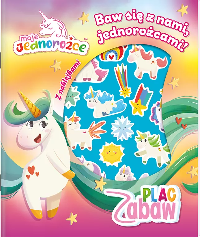 Moje Jednorożce. Plac zabaw. Baw się z nami, jednorożcami!. Cz.1 - tantis.pl