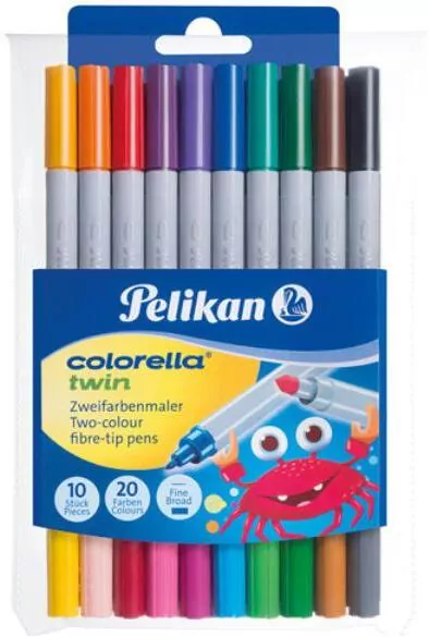 Pisaki. Colorella Twin, 20 kolorów - tantis.pl