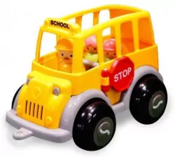 Autobus szkolny z 3 figurkami