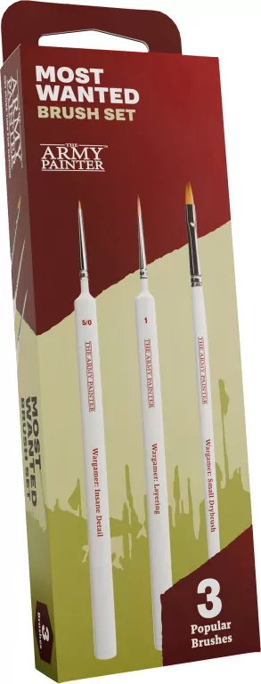 The Army Painter: Most Wanted Brush Set - tantis.pl